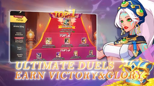 Magic Hero War ：IDLE 1k summon screenshot 14 - screenshot
