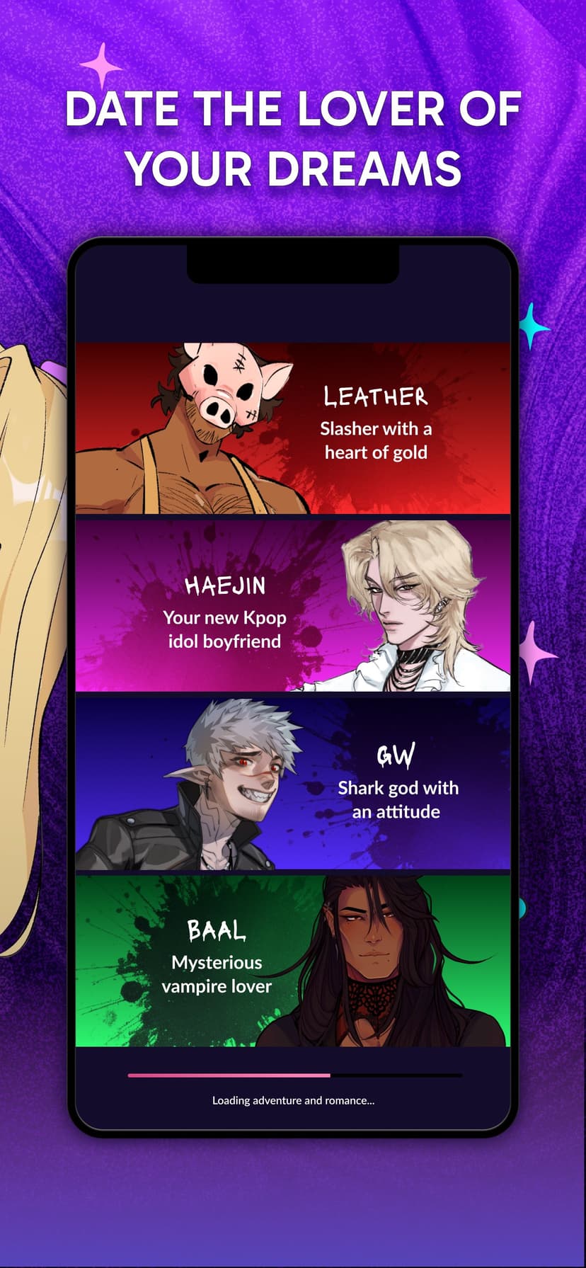 Dorian: Romantasy Games Hub screenshot 2 - screenshot