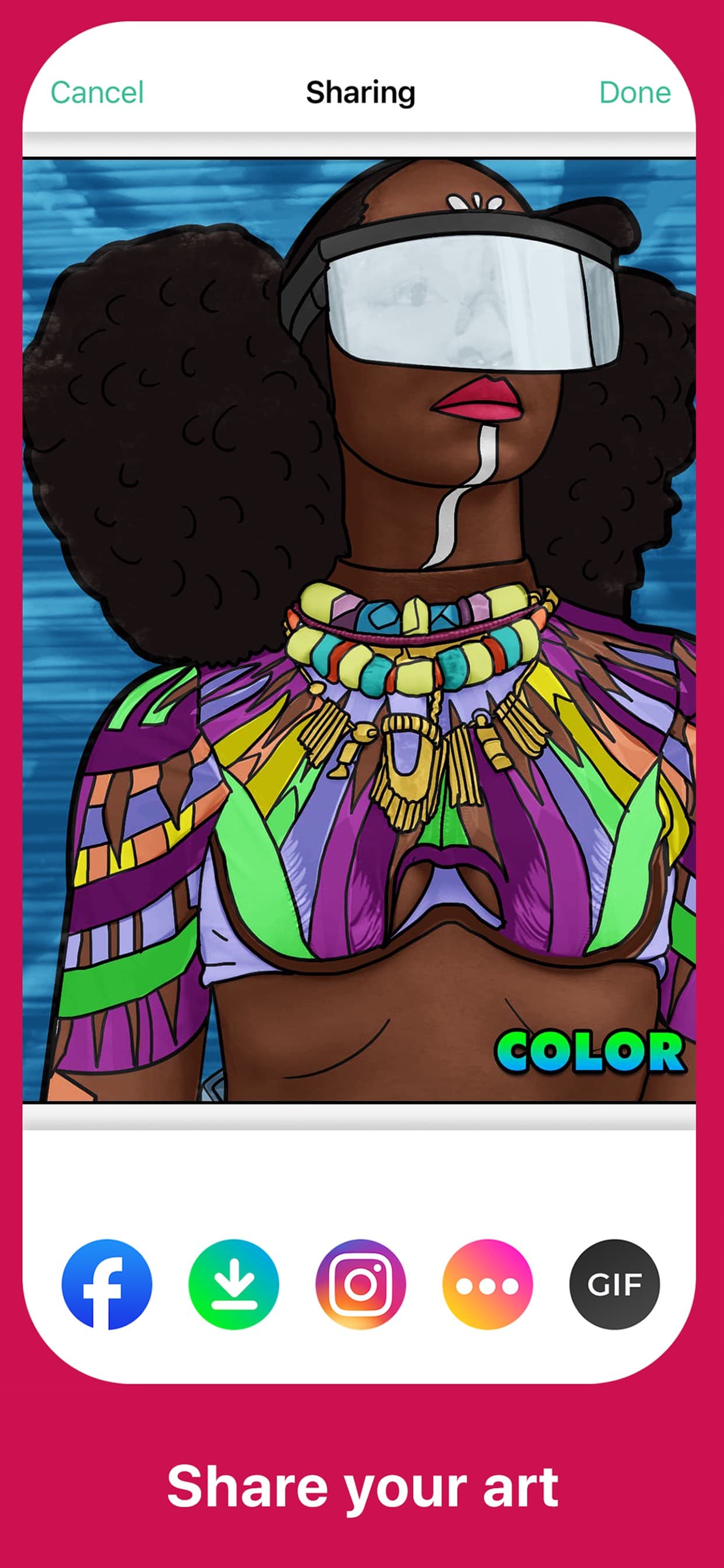 Black Coloring Book・Color Noir screenshot 5 - screenshot