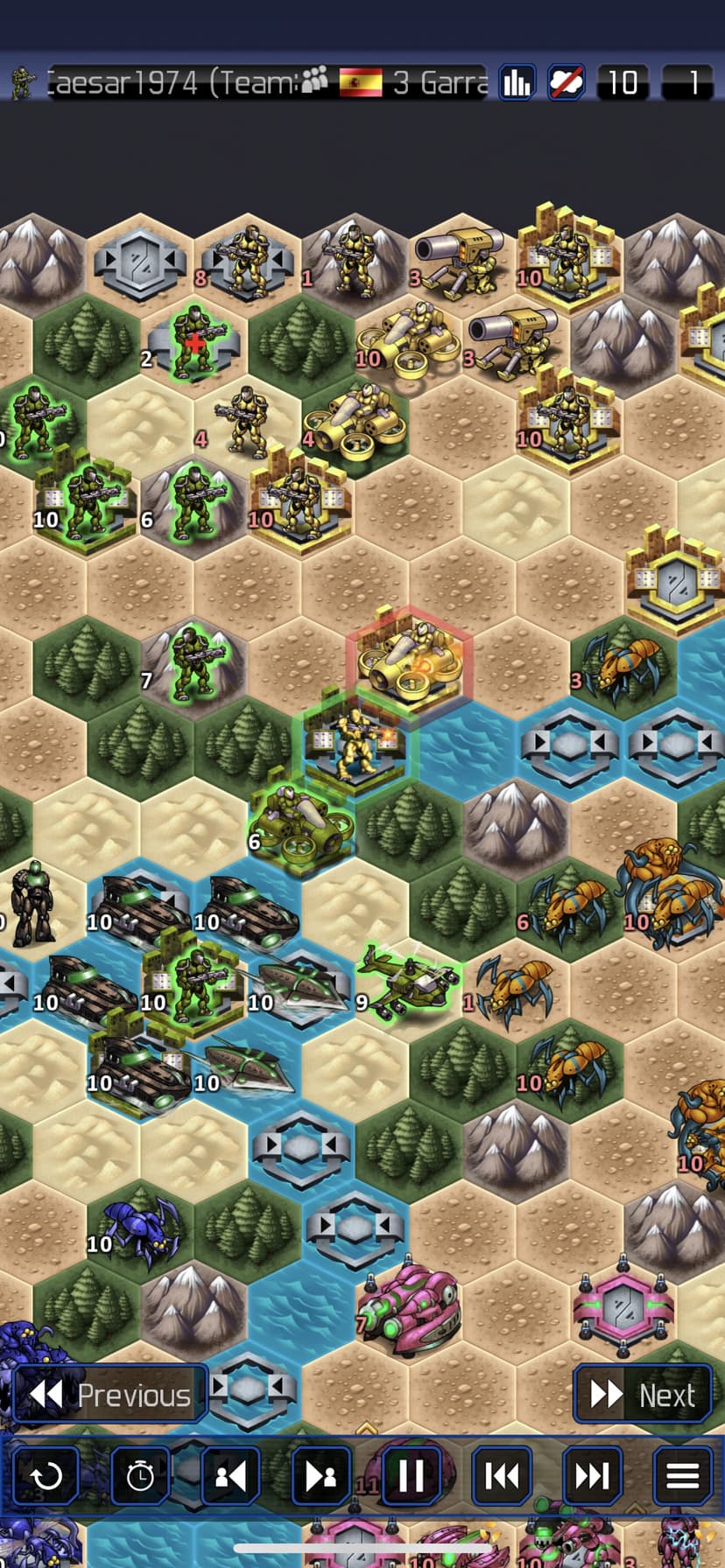 UniWar: Multiplayer Strategy screenshot 6 - screenshot