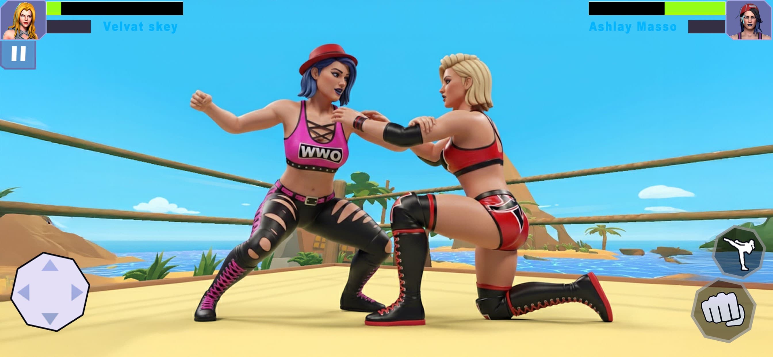 Bad Girls Wrestling Games 2026 screenshot 4 - screenshot