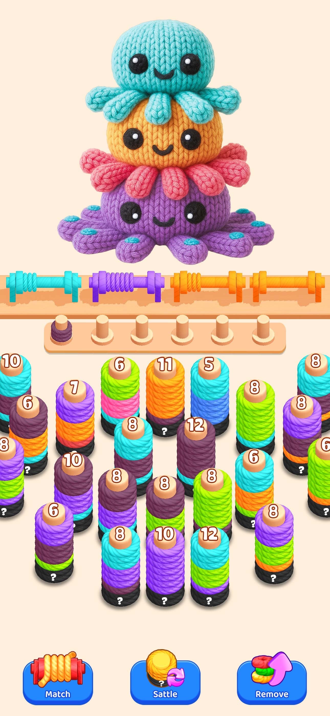 Wool Art - Yarn Puzzle Game 3D screenshot 6 - screenshot