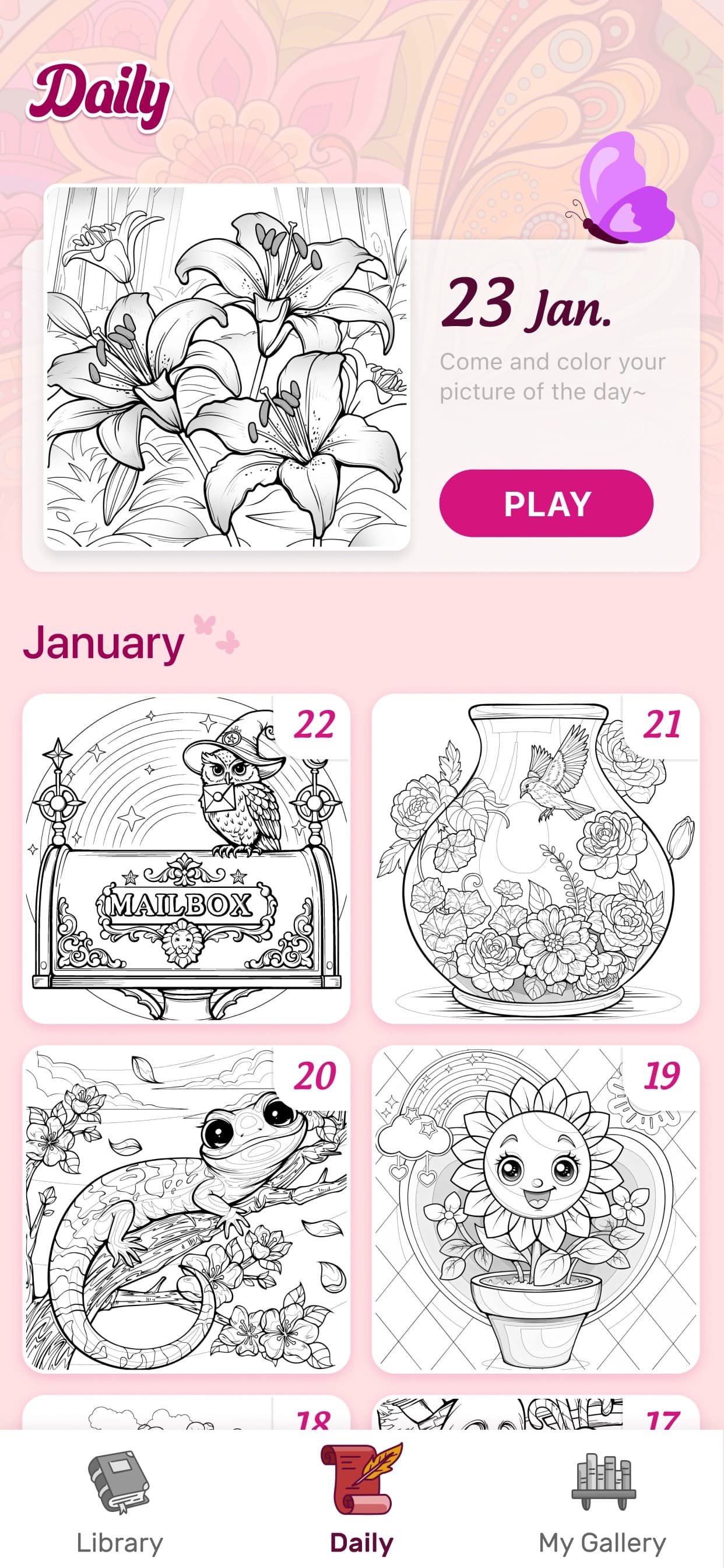 Tangle Color by Number Book screenshot 7 - screenshot
