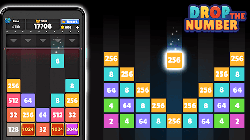 Drop The Number® : Merge Game screenshot 7 - screenshot