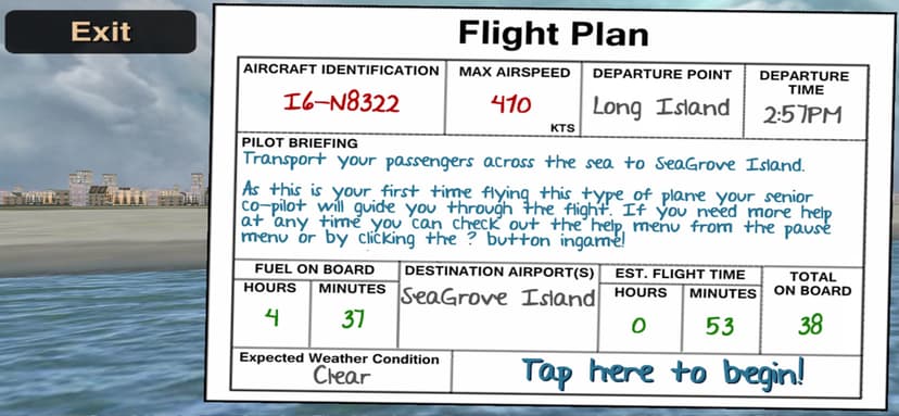 Airplane Pilot Flight Sim 3D screenshot 5 - screenshot