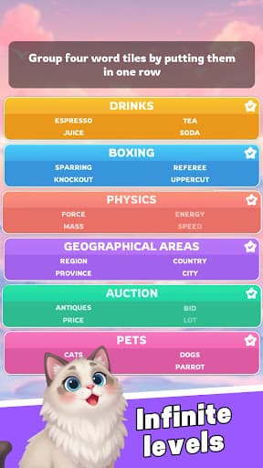 Word Association Sort: Puzzle screenshot 19 - screenshot
