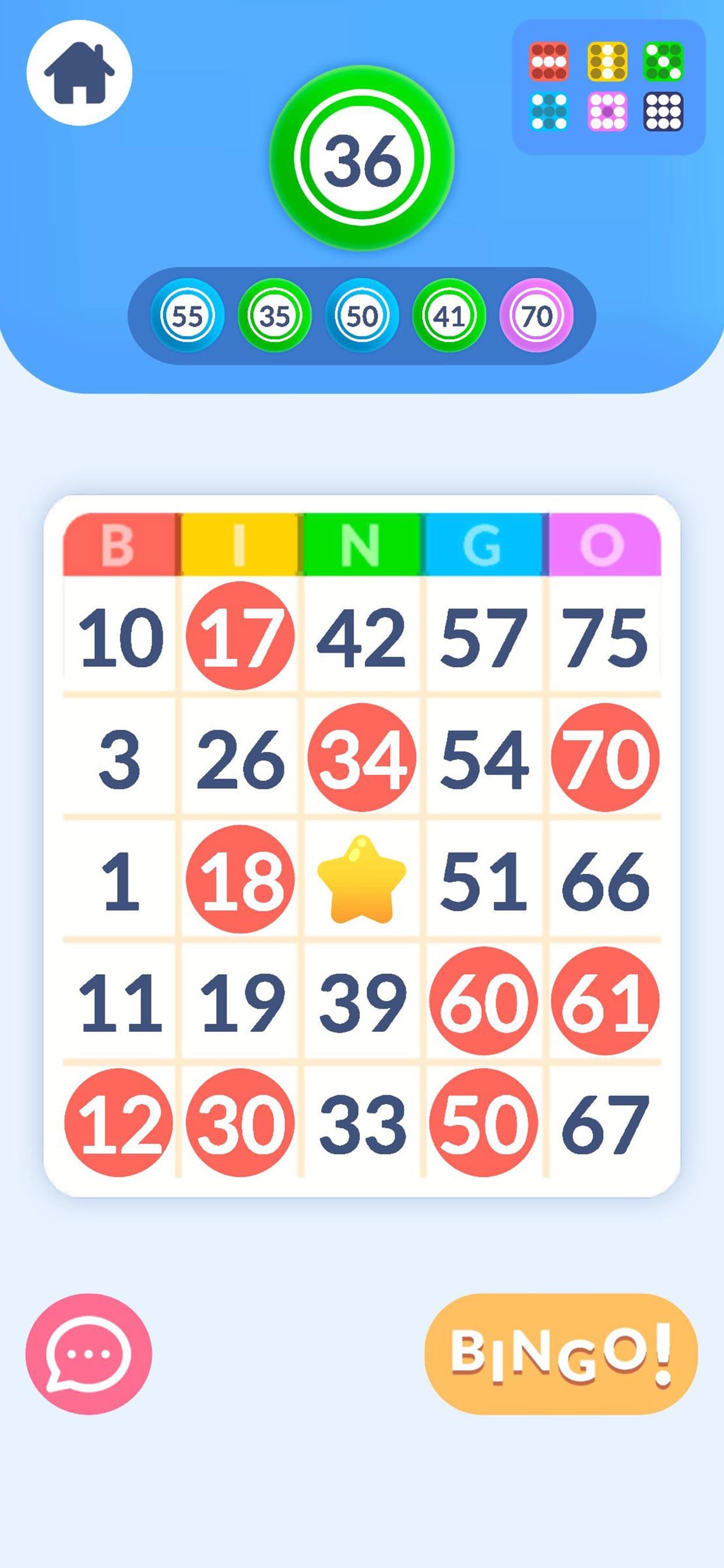 Bingo - Family games screenshot 1 - screenshot