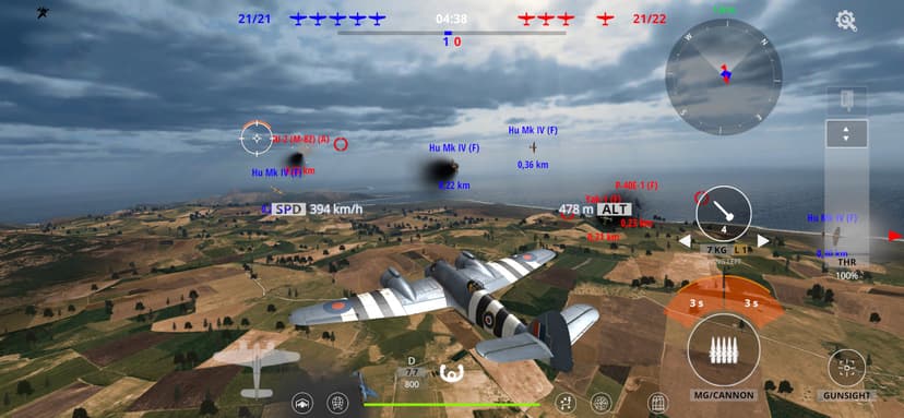 Wings of Heroes: Flying Games screenshot 6 - screenshot
