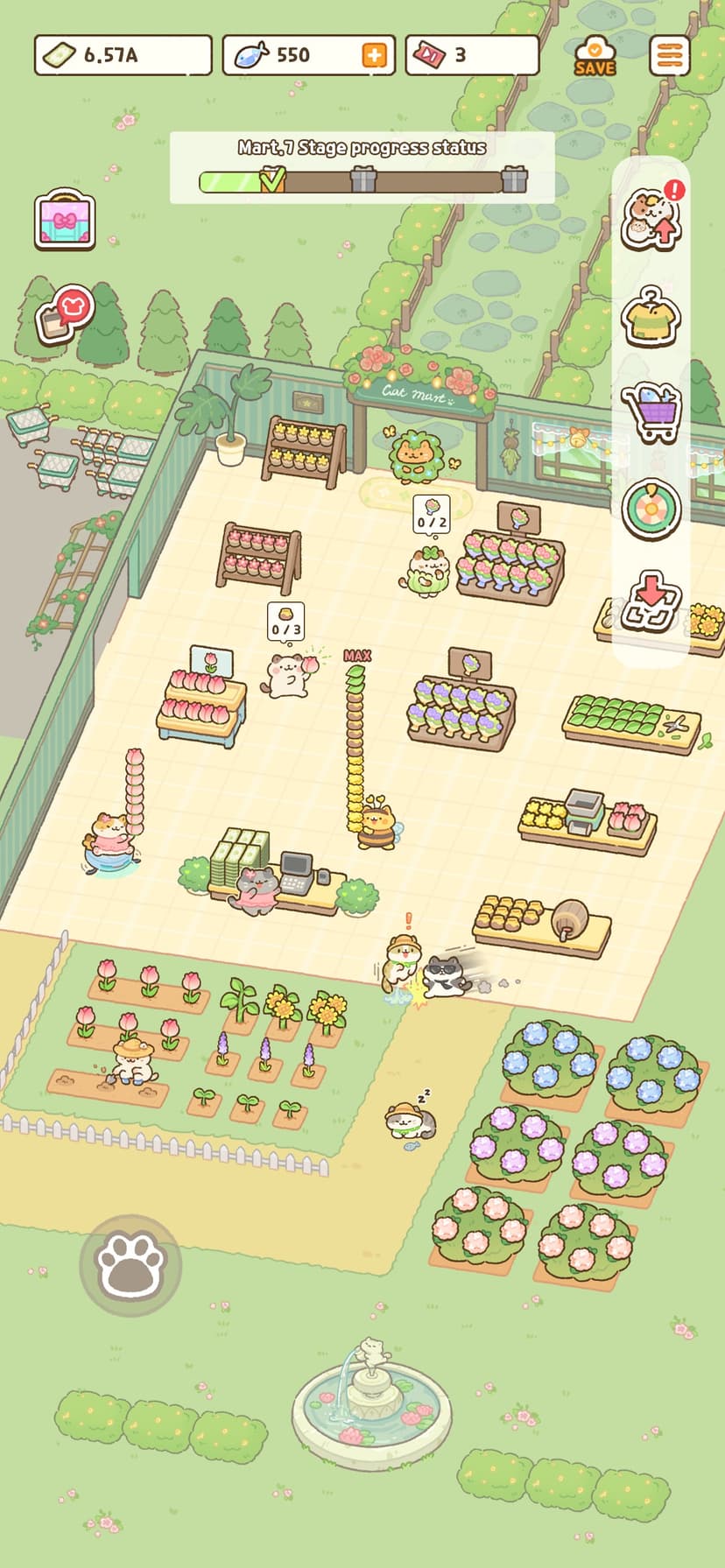 Cat Mart: Cute Grocery Shop screenshot 6 - screenshot