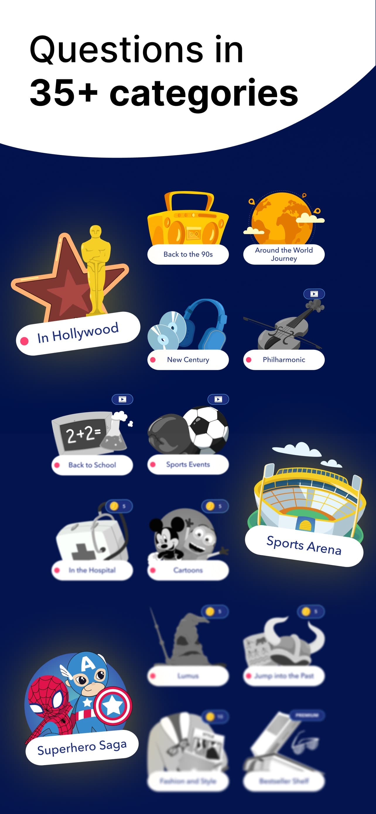 Erudite: Brain Spin Trivia screenshot 3 - screenshot