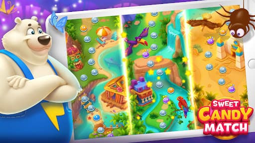 Sweet Candy Match: Puzzle Game screenshot 8 - screenshot