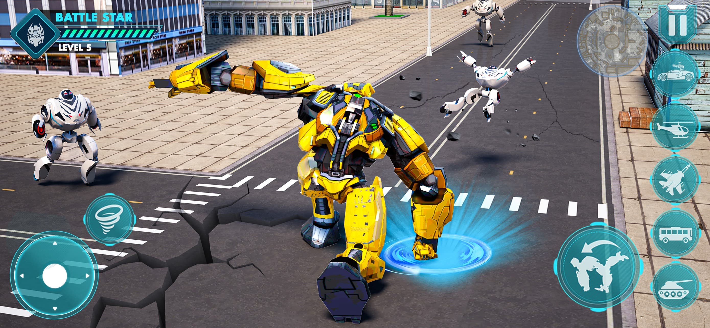 Car Crash: Robot Car Simulator screenshot 1 - screenshot
