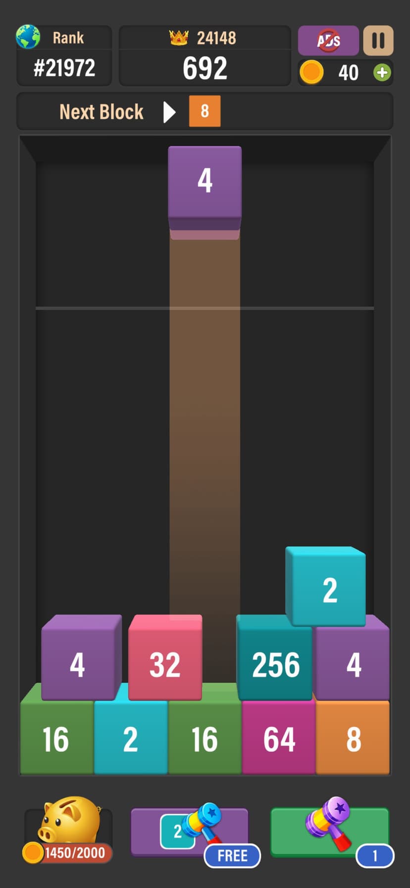Drop Block 3D screenshot 1 - screenshot