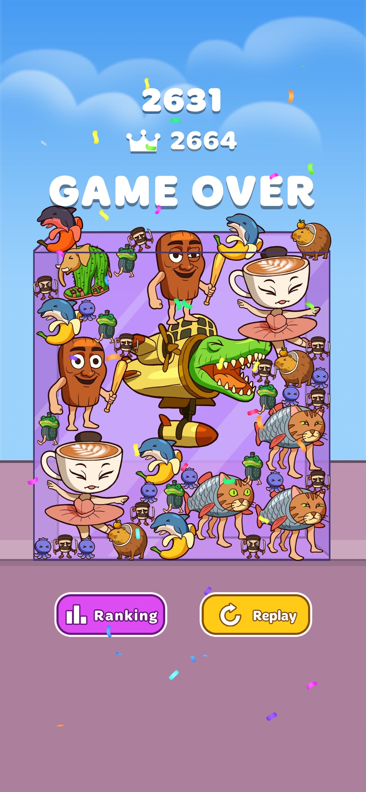 Brainrot Merge: Drop Puzzle screenshot 5 - screenshot