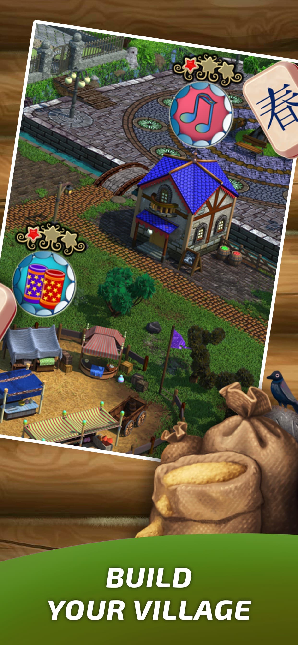 Mahjong Village Solitaire game screenshot 6 - screenshot