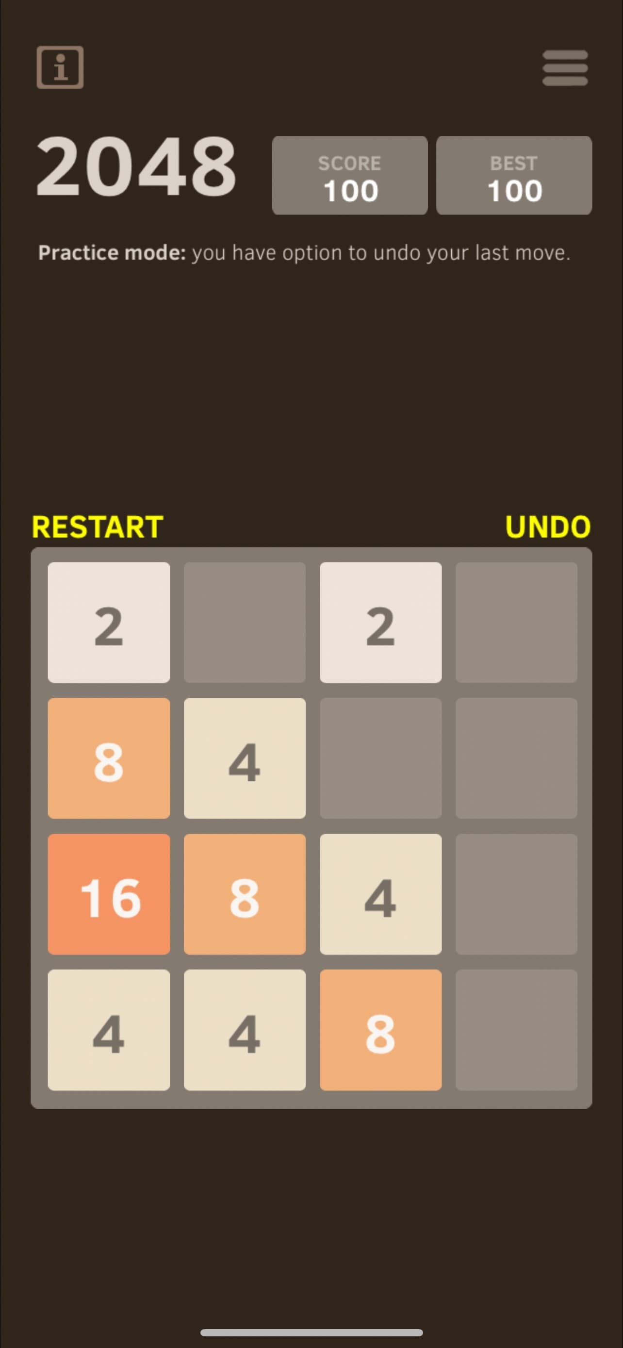 2048 Number Puzzle game screenshot 3 - screenshot