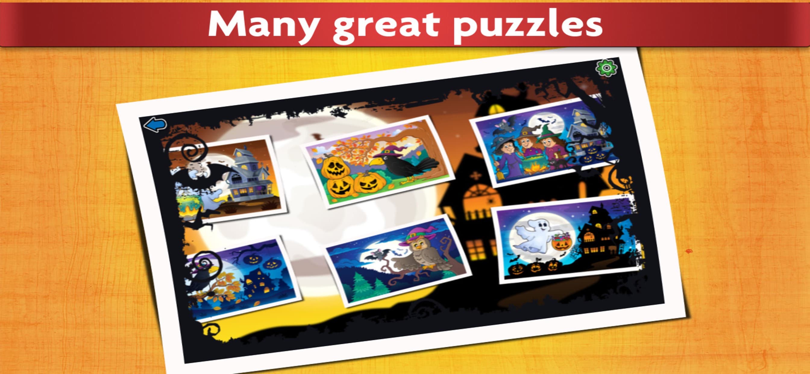 Halloween Kids Jigsaw Puzzles screenshot 1 - screenshot