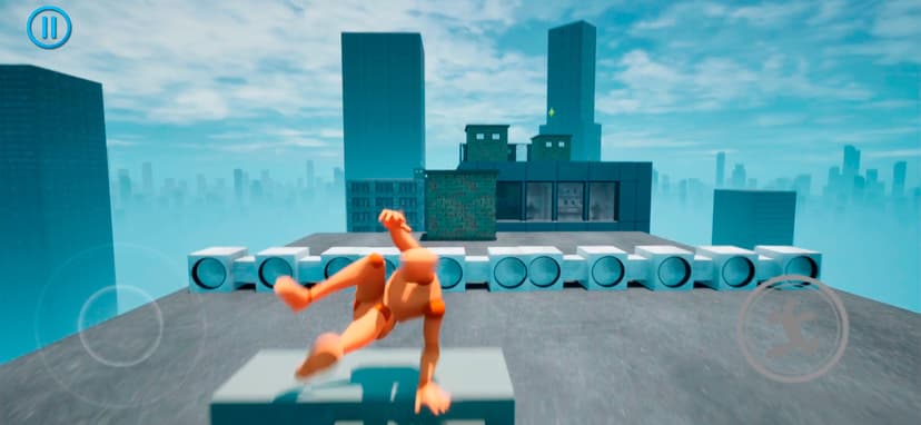 Rooftops Parkour Freerun screenshot 1 - screenshot