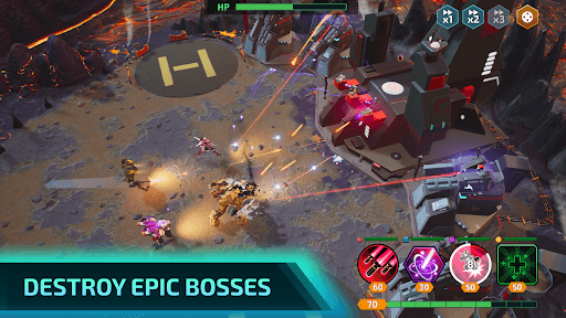 Mech vs Aliens: War Robots RPG screenshot 5 - screenshot