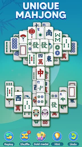 Mint Mahjong:Puzzle Tile Match screenshot 2 - screenshot