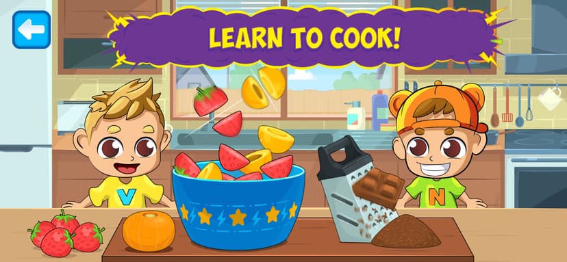 Vlad & Niki Cooking Pizza Game screenshot 3 - screenshot