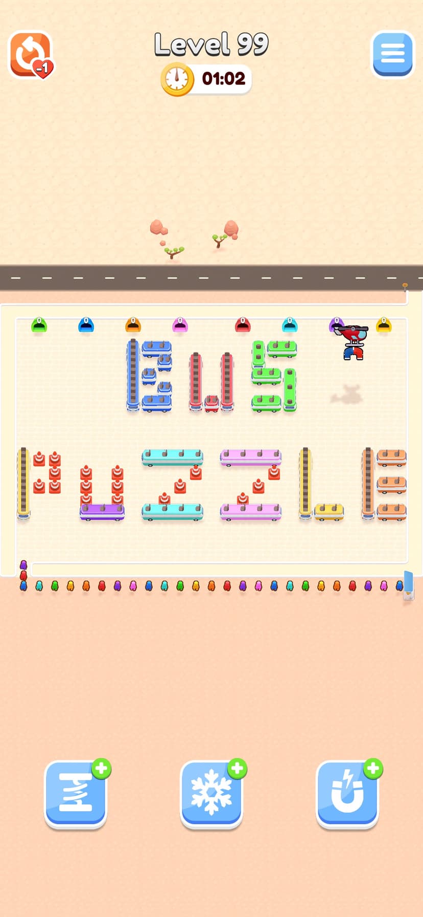 Bus Puzzle: Parking Jam screenshot 5 - screenshot