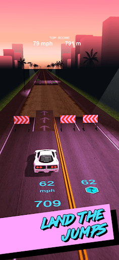 Turbo 84 - Retro Arcade Racing screenshot 4 - screenshot