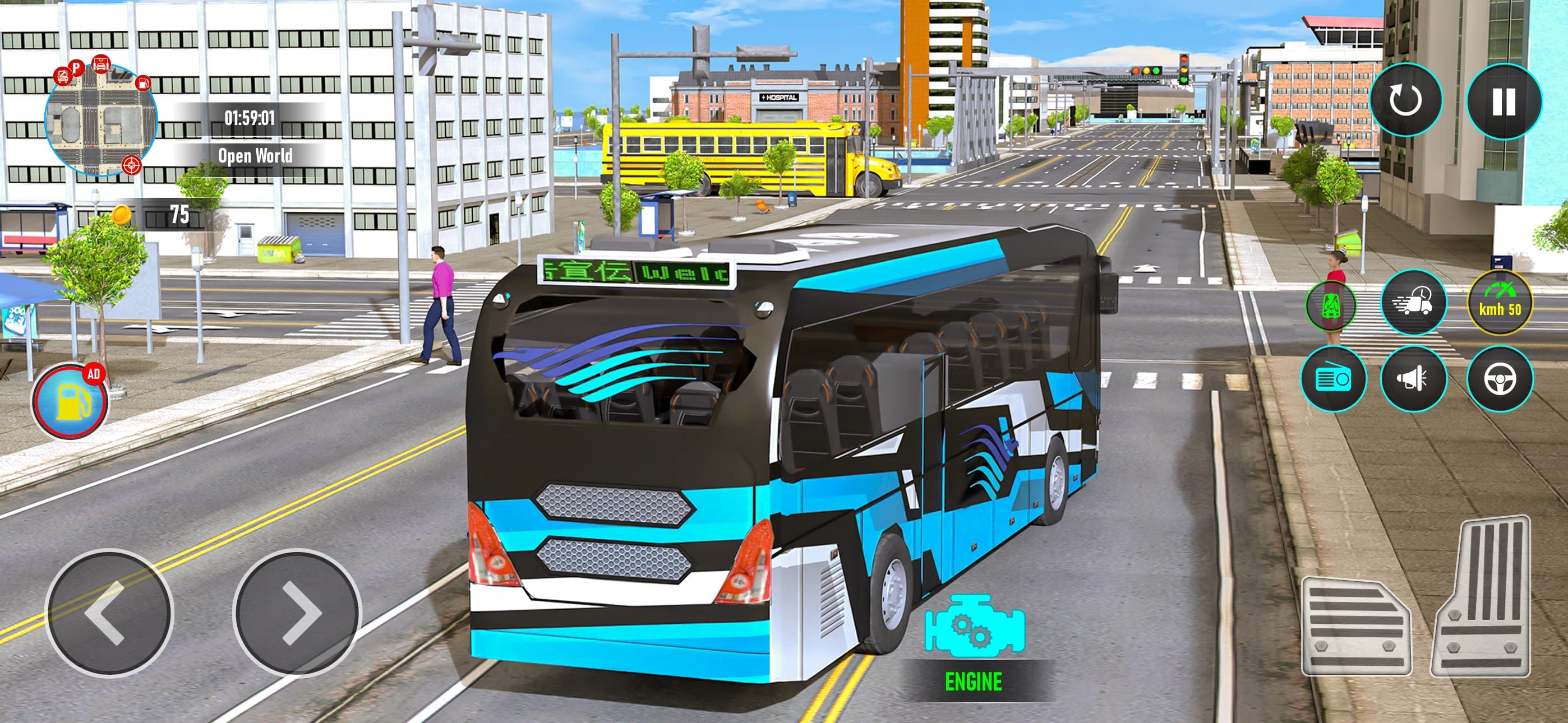 City Bus Simulator Road Trip screenshot 3 - screenshot