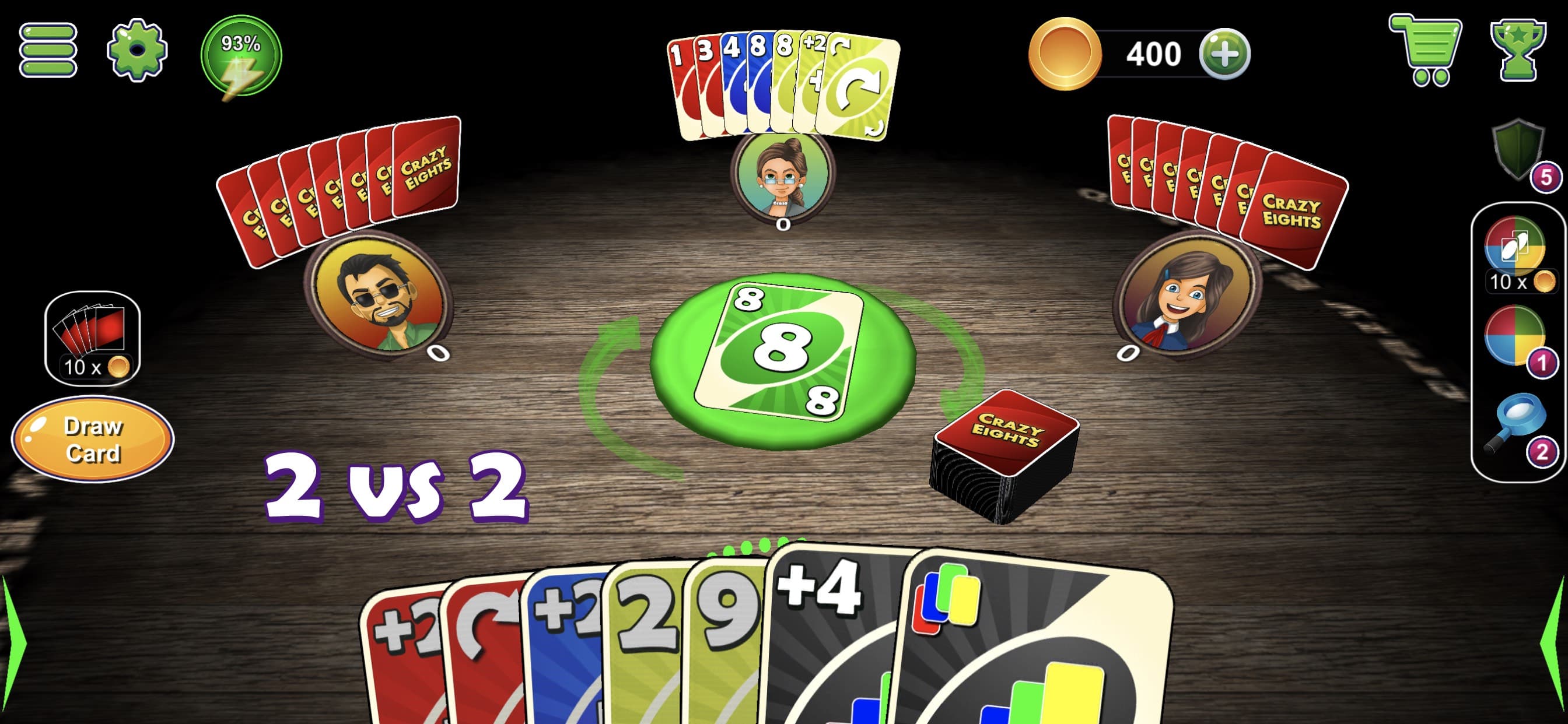 Crazy Eights 3D screenshot 5 - screenshot