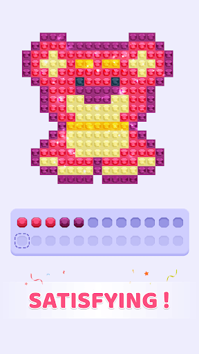 Jewel Sort: Pixel Art Puzzle screenshot 2 - screenshot