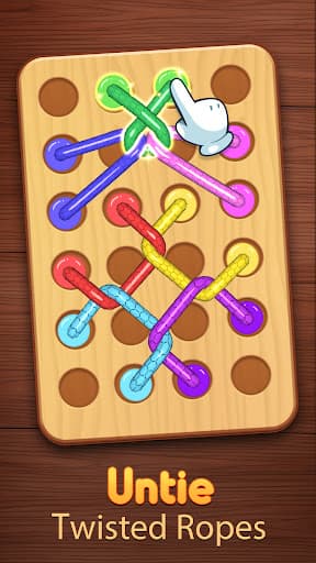 Woody Untangle Rope 3D Puzzle screenshot 19 - screenshot