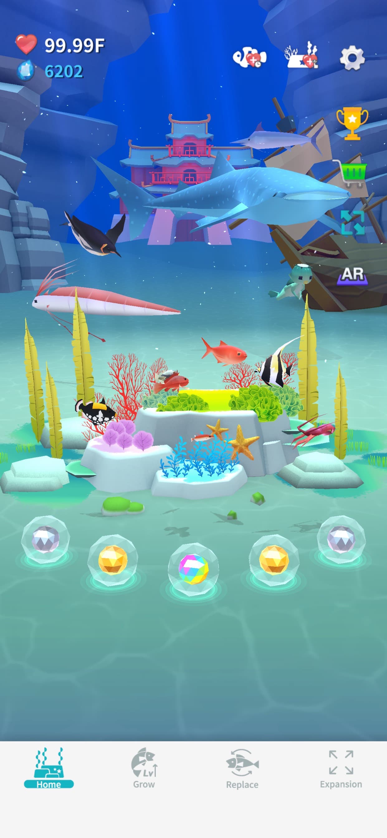 Pocket Aquarium “Pokerium" screenshot 3 - screenshot