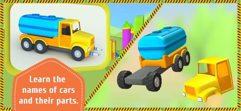 Leo the Truck and Cars Game screenshot 4 - screenshot