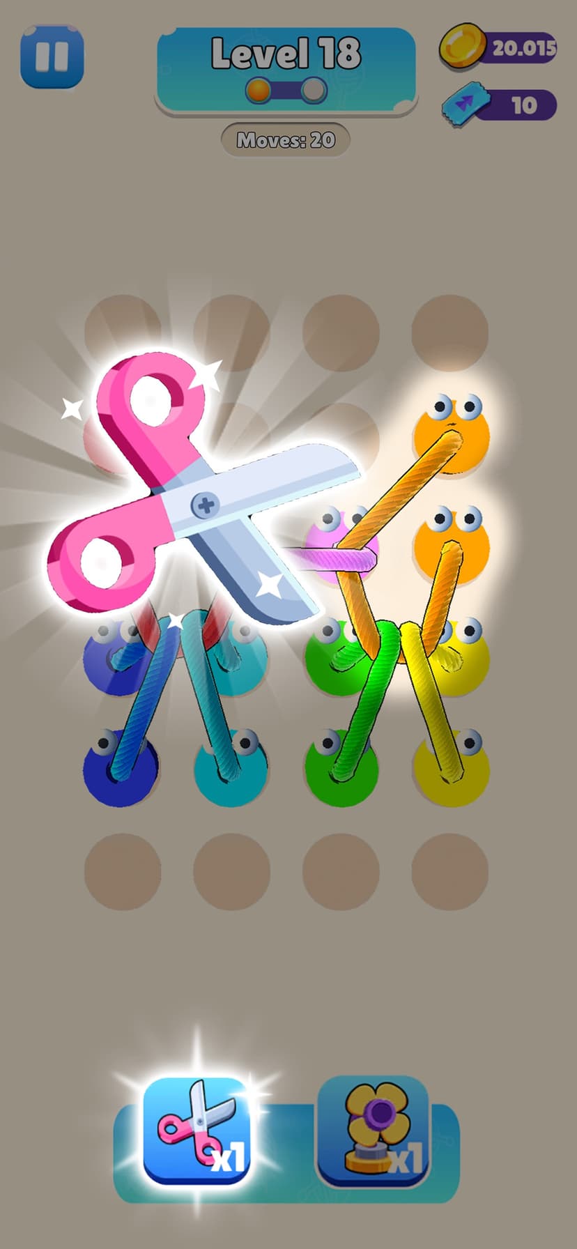 Rope Tangle 3D - Puzzle Game screenshot 2 - screenshot