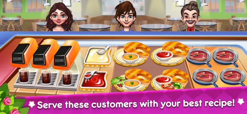 Cooking Food: Chef Craze Games screenshot 3 - screenshot