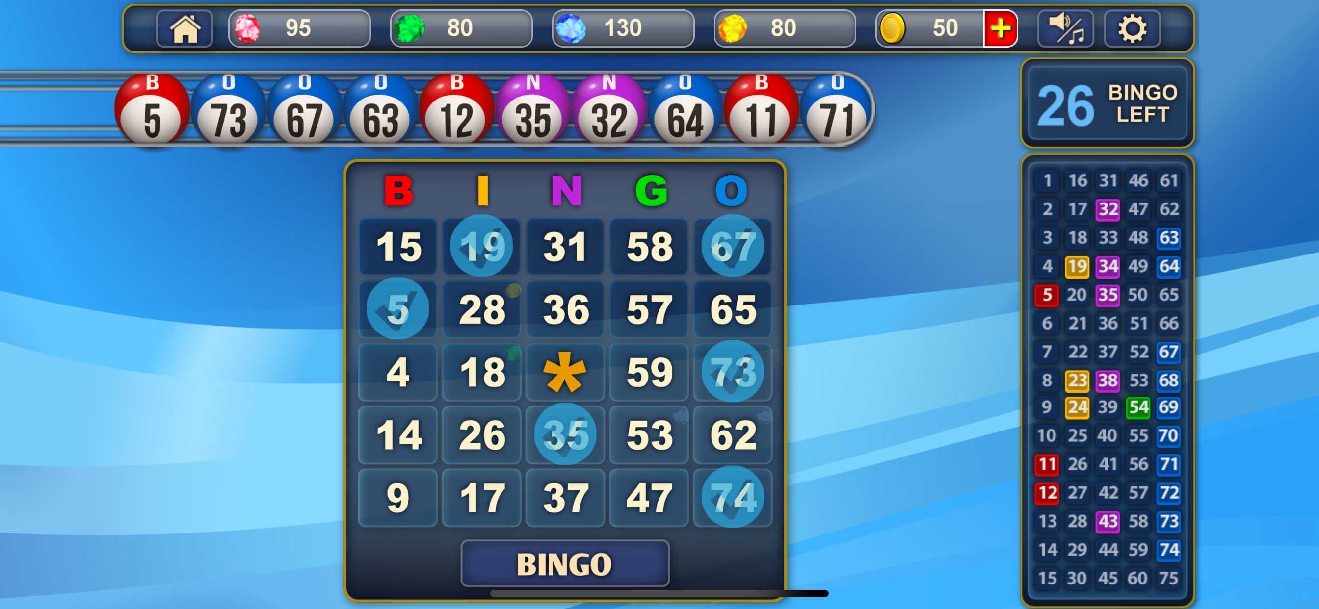 Bingo!! screenshot 1 - screenshot