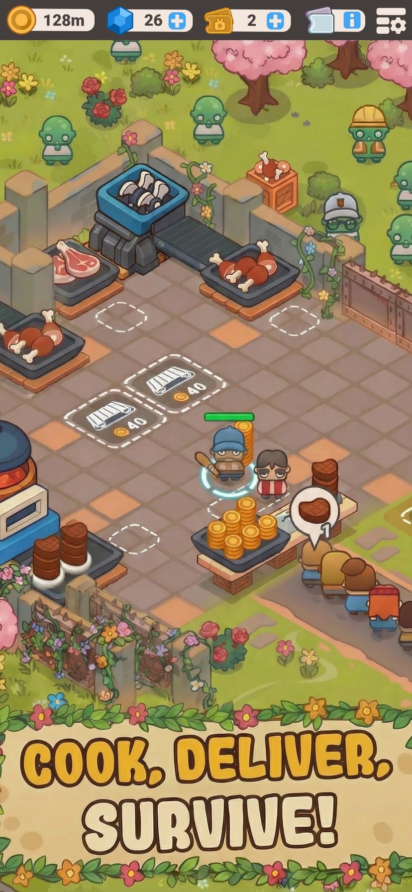 Idle Outpost Zombie Apocalypse screenshot 3 - screenshot