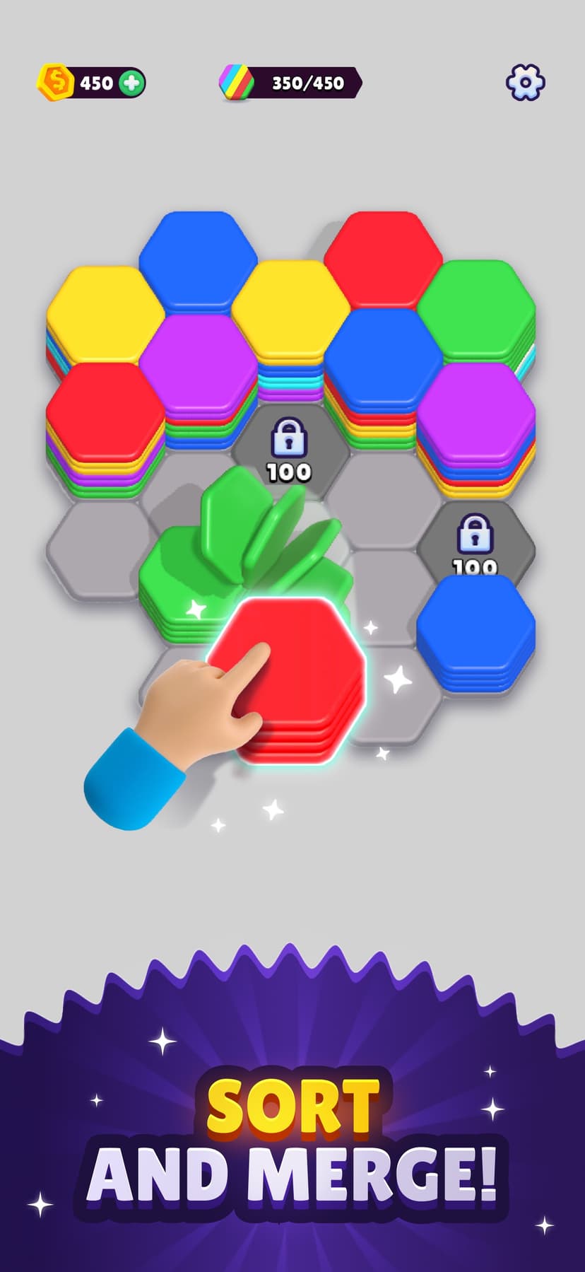 Hexa Sort screenshot 3 - screenshot
