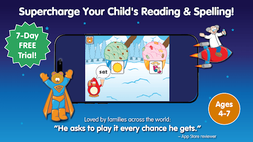 Phonics Hero: Learn to Read screenshot 1 - screenshot
