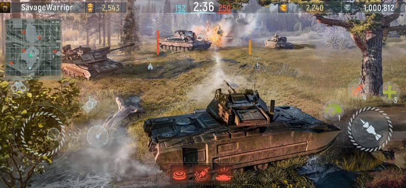 Modern Tanks: Military Battle screenshot 1 - screenshot