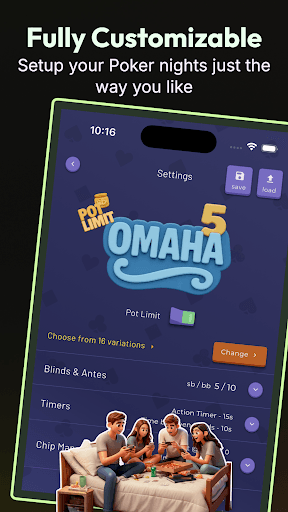 Poker 4 Friends: Chips of Fury screenshot 9 - screenshot