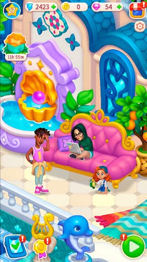 Secrets of Paradise Merge Game screenshot 7 - screenshot