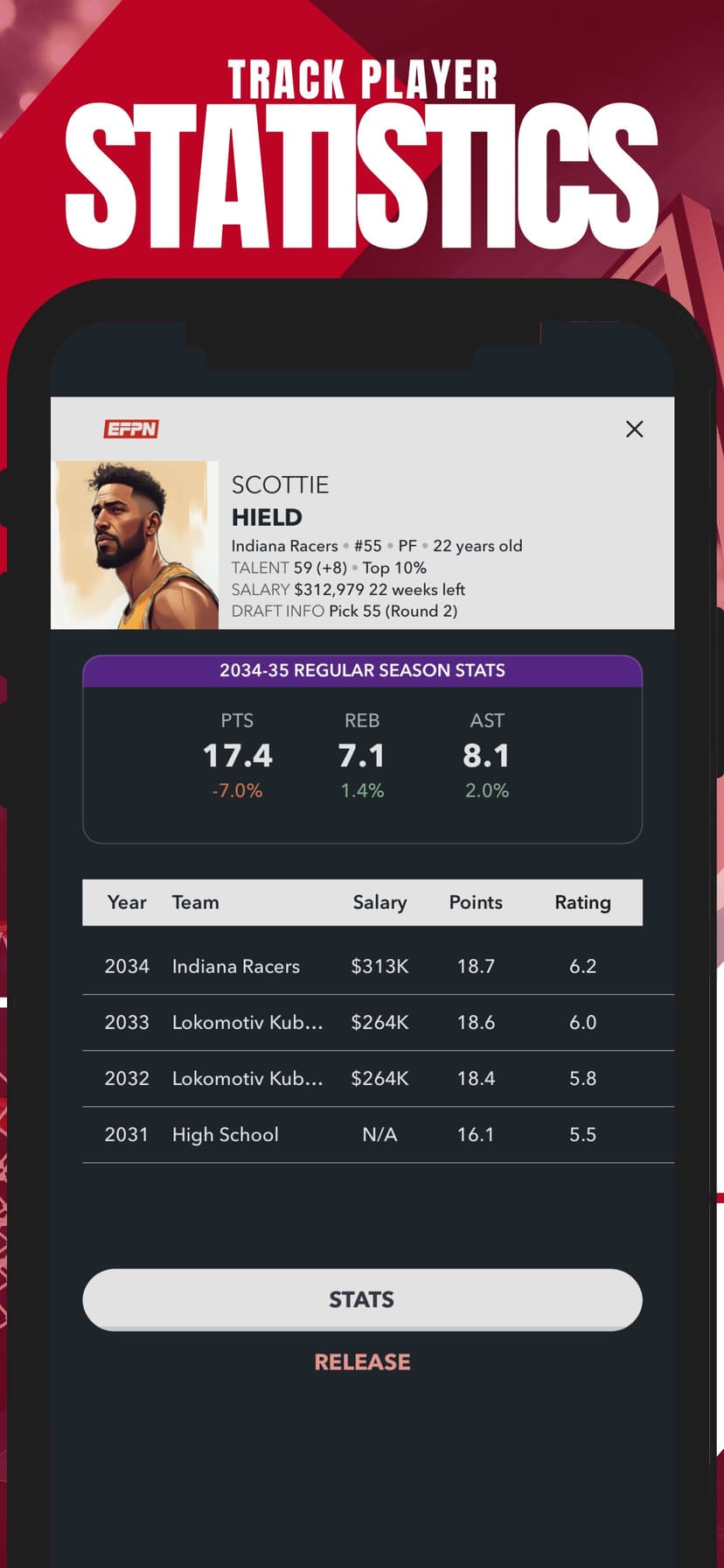 Basketball Agent Manager Star screenshot 2 - screenshot