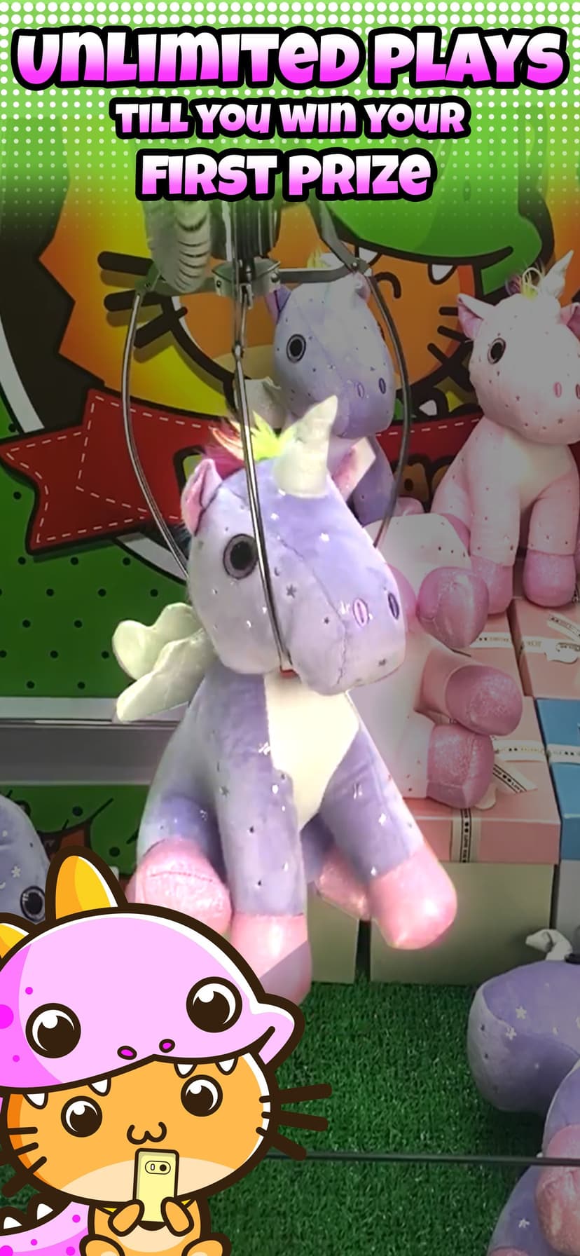 DinoMao Real Claw Machine Game screenshot 2 - screenshot