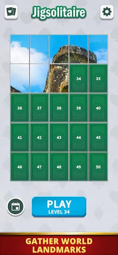 Jigsolitaire screenshot 3 - screenshot