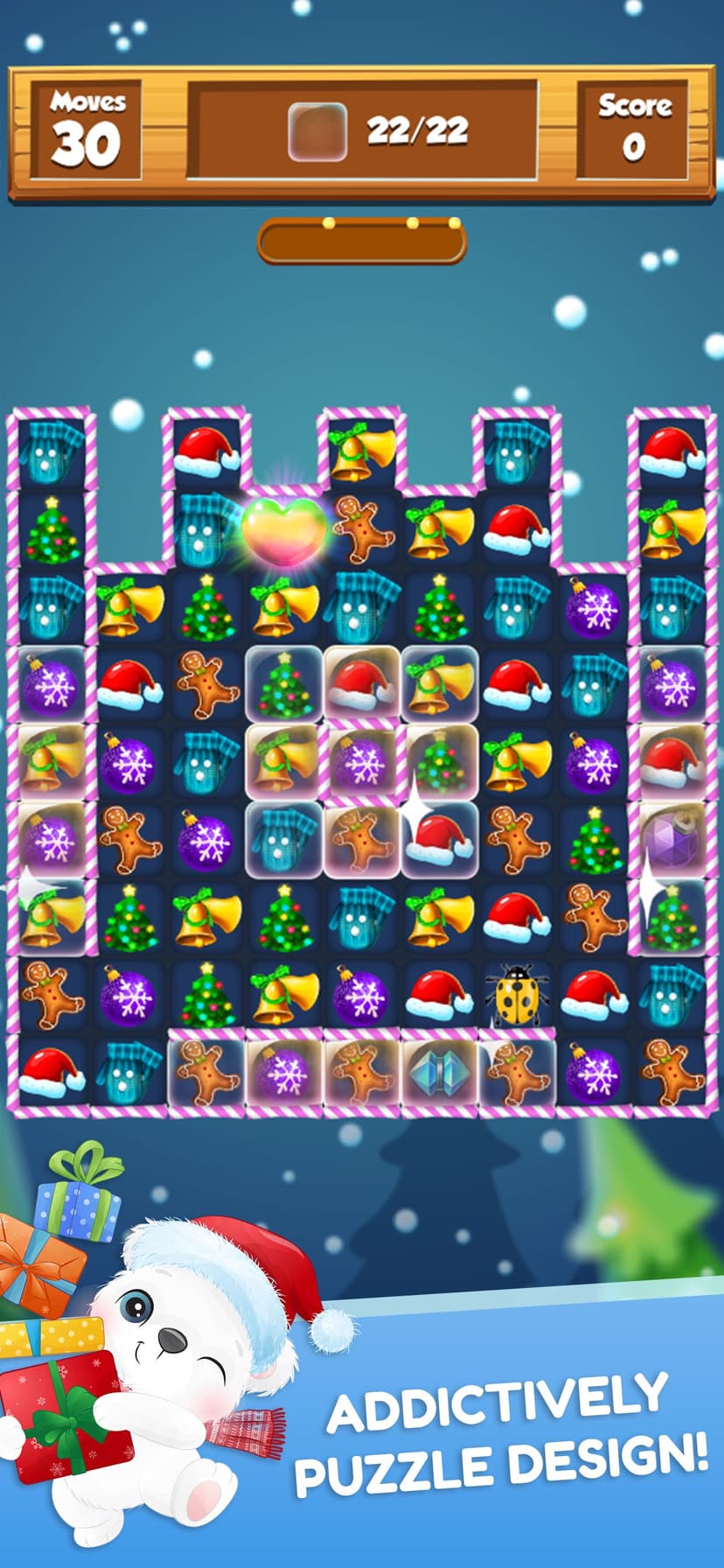 Christmas Match 3 Games screenshot 2 - screenshot
