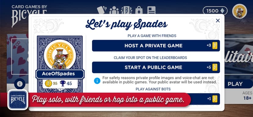Card Games by Bicycle screenshot 2 - screenshot