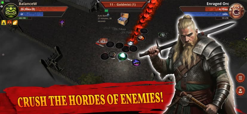 Nordicandia: Semi Idle RPG screenshot 3 - screenshot