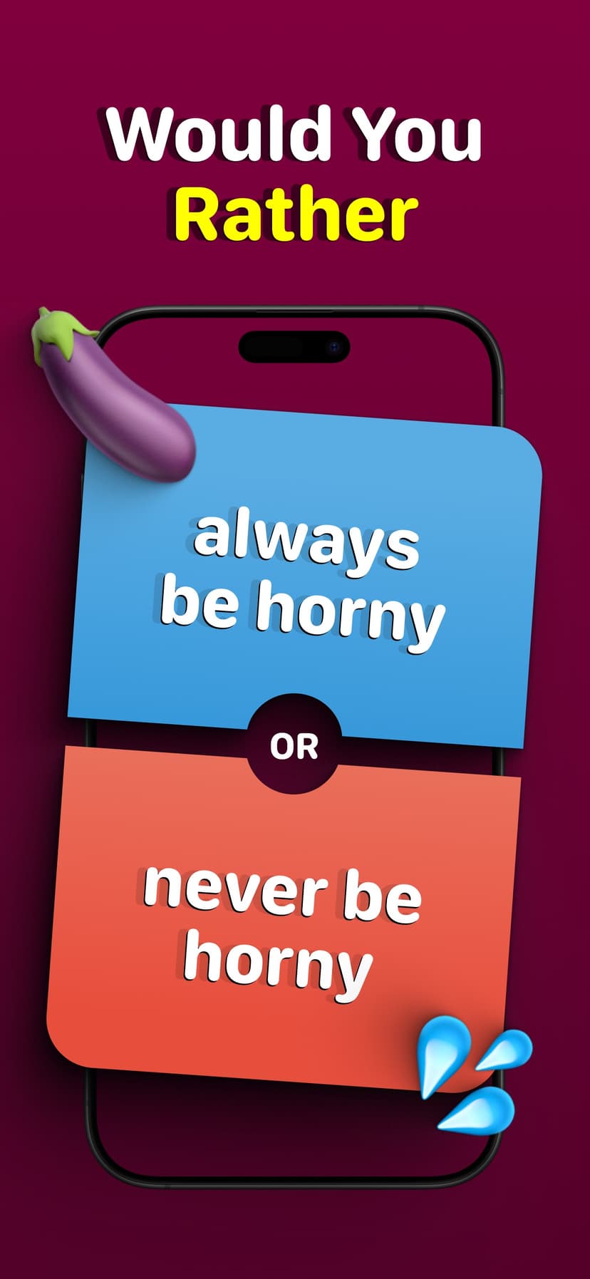 Would you rather: Dirty screenshot 1 - screenshot