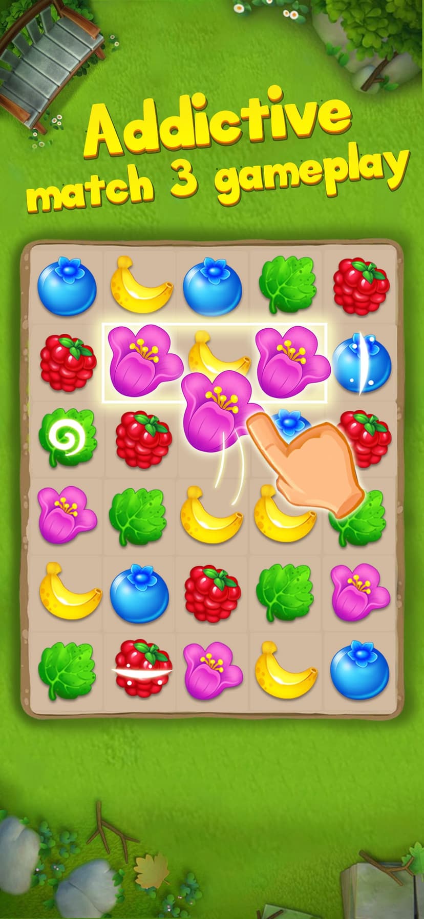 Fruit Crush - Match 3 Puzzle screenshot 2 - screenshot